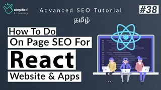 How to do SEO for React Website & Apps in Tamil | React Helmet | React Seo in Tamil | #38