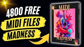 4800 Free Midis for Music Producers: Midi Madness Volume 1