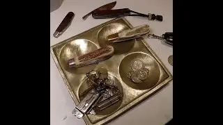 Brass Organizer For Edc:  Night Stand Project That Indy Would Be Jealous Of.  💎 🤠