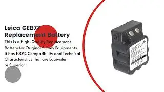 Replacement Battery for Leica GEB77