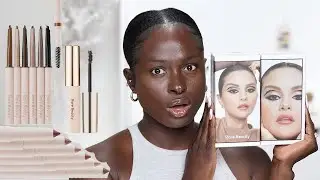 *NEW* Rare Beauty Collection But Are They Dark Skin Friendly? | Ohemaa