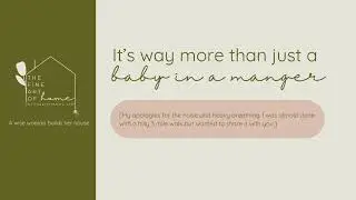 It way more than just a baby in a manger