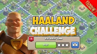 Easily 3 Star Payback Time In First Try - Haaland Challenge | COC Haaland Event Challenge