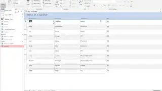 Creating a form from a query