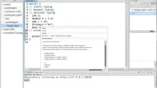 05 Learn to Program in Dart:  Static Typing
