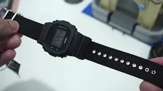 G-Shock Digital DW-5600BBN-1DR -Unboxing and Review