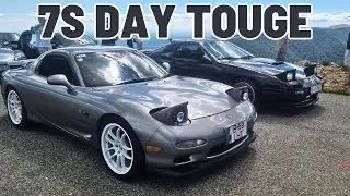 Am urcat pe Transalpina cu Doua Mazda RX7, Cinci RX8 si un MX5