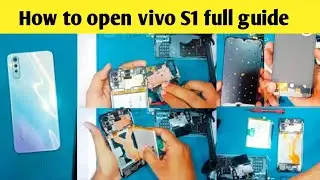 Vivo S1 Opening Full Guide | Step-by-Step Disassembly & Repair Tutorial