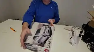 Just received from Autralia  a plastic model kit of Lexus ls460L