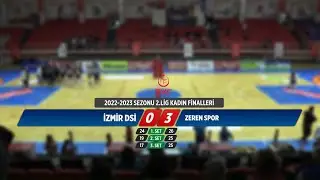 İZMİR DSİ  - ZEREN SPOR 2.LİG KADINLAR FİNALLERİ