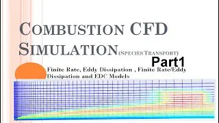 Combustion Modeling and Simulation Part 1 || Species Transport Ansys Fluent