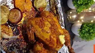 Garlic and Butter se Baniye #grill #roasted #tandoori #chicken #recipe #trending #food