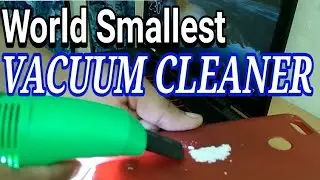World Smallest Vacuum Cleaner | Computer Vacuum Cleaner Review | Hindi