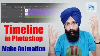 How to use Timeline in Photoshop 2021 and make animation in Photoshop 2021 | The Imaging