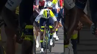 Popular Win Leads To Big Celebrations At The Tour De Suisse! #shorts