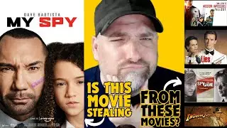 RIP OFF or RESPECT? PLAGIARISM or HOMAGE? Here are 4 clips from movies MY SPY completely duplicates!