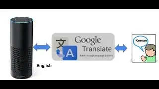 Google 번역기 활용 아마존 알렉사와 영어로 대화하기