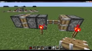 Piston Train [Minecraft Tutorial]