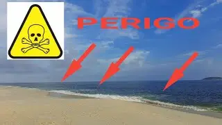 Perigo! Vala (Corrente de retorno) Parte 2. Itaipuaçú - Maricá/R.J
