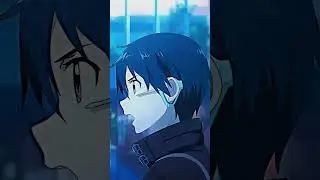 Anime edit 4k The Black Swordsman#kazutokirigaya #animeedit #editsao #kirito #sao