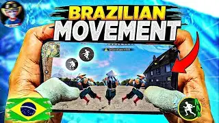 HOW TO DO MOVEMENT LIKE BRAZILIAN PLAYERS🇧🇷 || MOVEMENT LIKE @M1NX__ 🤯||TOP 3 movement tricks😵 ||