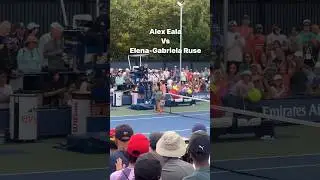 Alex Eala Vs Elena-Gabriela Ruse At US Open #shorts #tennis #usopen