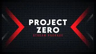 Animated Stream Overlay Project Zero | Stream Designz
