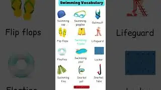 Swimming vocabulary  