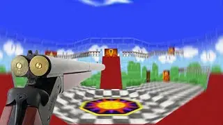 MARIO 64 MAIS J'AI UN GUN !