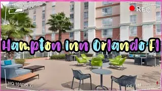 HOTEL ROOM TOUR NEAR ORLANDO AIRPORT #orlando