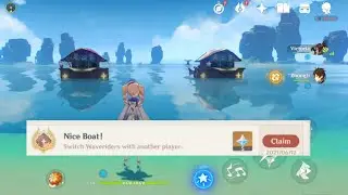 Stupid Hidden Achievement Genshin impact | Nice boat!