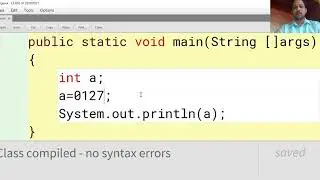 Difference between integer and floating point literal
