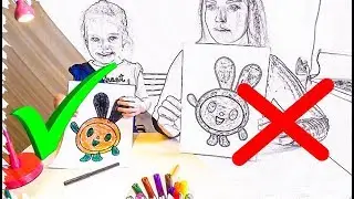 Новый 3 Маркера ЧЕЛЛЕНДЖ / Маркер Челлендж / Кира против Мамы / 3 MARKER CHALLENGE