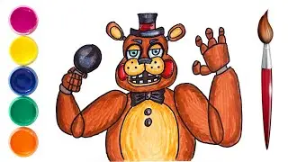 Как нарисовать аниматроника ФРЕДДИ из Five Nights at Freddy's (Security Breach)