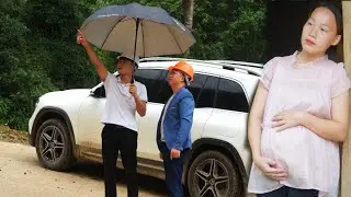 Girlfriend is alone at home, what does Hien do in her new job?