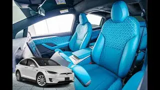 Tesla model interior | Tesla X customization | Custom interior upgrade for tesla