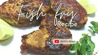 Fish fry recipe | meen varuval | simple and tasty fish fry | limitlessbymonica