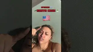 Mahalia - NORTH AMERICAN SCRAN SEARCH: SANTA CRUZ 🏝️📍hotel dining 🏨 #mahalia #shorts