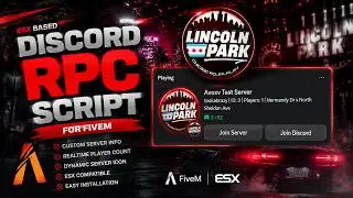 The BEST Paid Discord RPC for FiveM ESX (Lincoln Park inspired)