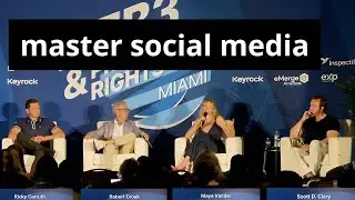 Mastering Social Media (Propy Web 3 Summit w/ Robert Croak, Maya Vander, Ricky Carruth)