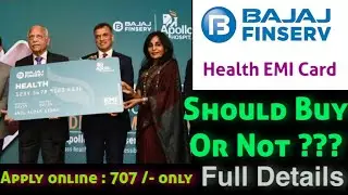 Bajaj Health EMI Card /full details & reviews /You should buy or not ?? All details are described.
