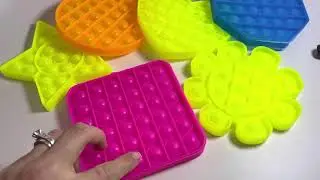 Neon bubble popper it fidget