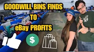 Goodwill Bins Thrift Flips for eBay Profits!