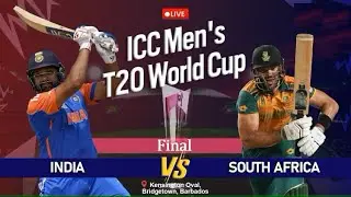 South Africa vs India, Final  - Live Cricket Score | T20 World Cup 2024 #t20worldcup2024