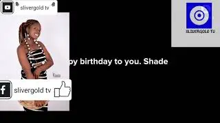 Happy birthday shade