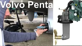 Замена сальников SAILDRIVE  VOLVO PENTA