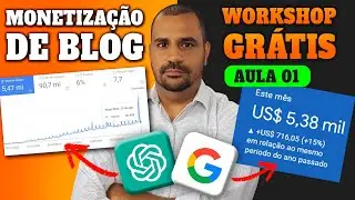 Crie um BLOG Escalável de 15Mil por Mês com IA (Workshop Grátis - Aula 1)