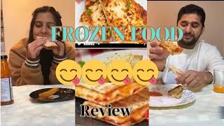 Frozen Food Review ||Pizza, Cheesy Garlic Bread, Veg Sub|Punjabi Vlog|Punjabi UK Vlog|| VGAURZ WORLD