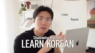 Korean Shadowing Practice to Sound More Native 🇰🇷 (Korean Weather & The Four Seasons)