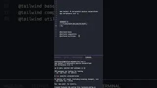 How to install TAILWIND CSS in REACT project 🤨🤨 |  